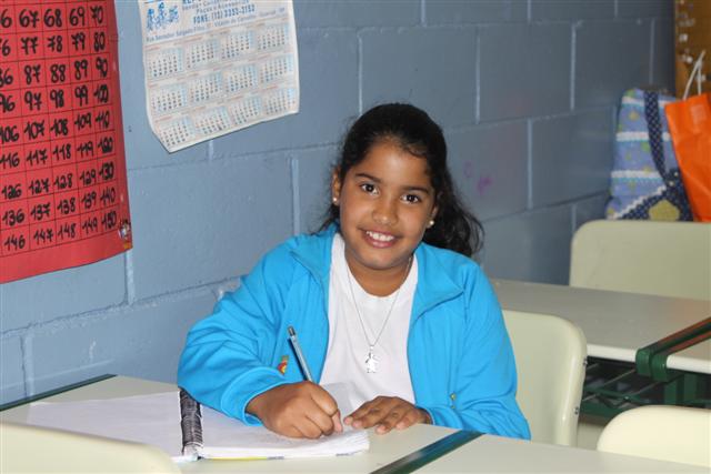 Ingrid Fontes, aluna do 5º ano da escola Profª Jacirema dos Santos Fontes